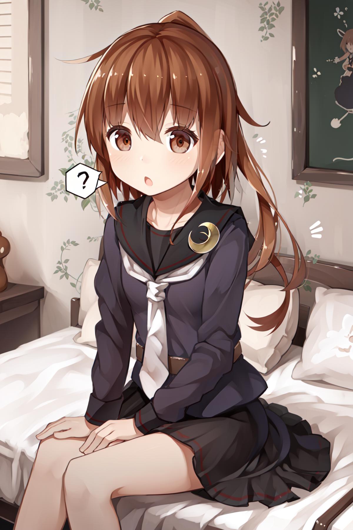 Fumizuki - Kantai Collection - Kancolle | 文月 - 艦隊これくしょん 艦これ image by Machi