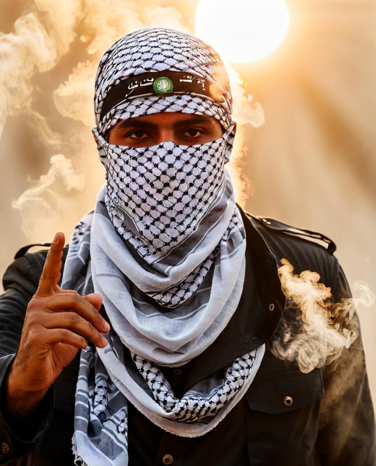 Palestine_keffiyeh_SDXL - v1.0 | Stable Diffusion LoRA | Civitai