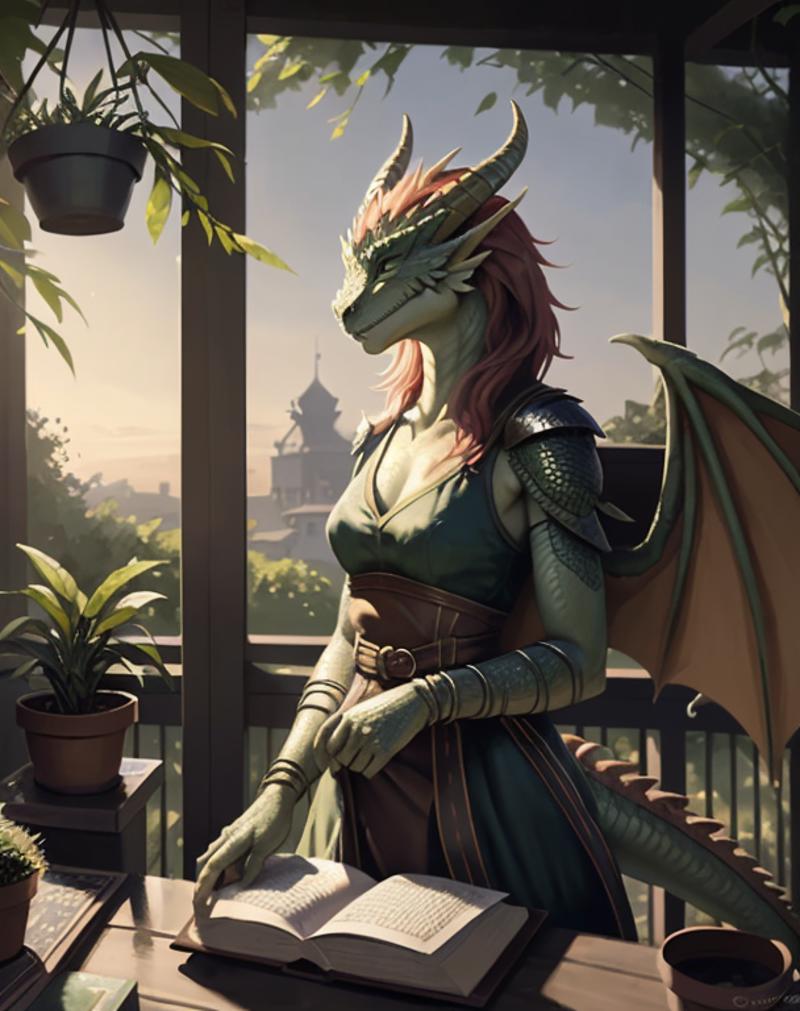 Dragonborn Concept LoRA image by Sh_0
