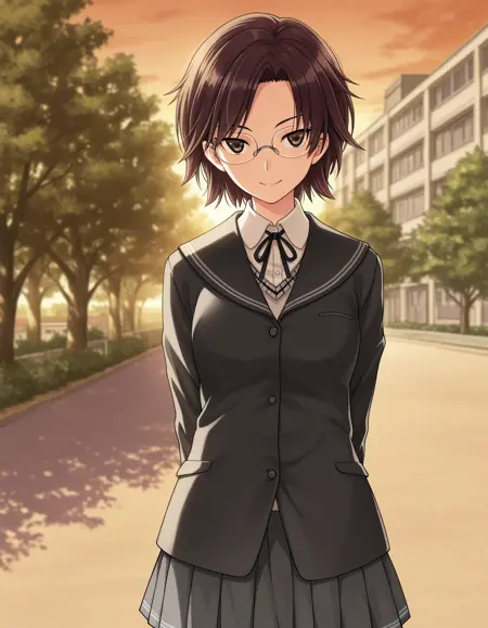 Yuzuki Ruriko - Amagami / 夕月琉璃子 - アマガミ