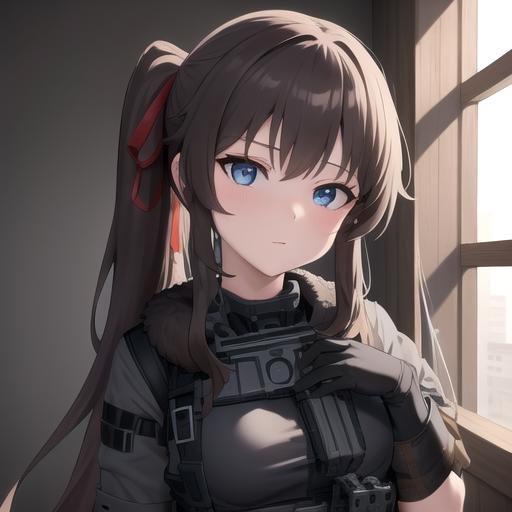 女指挥官-少女前线（Female Commander-Girls' Frontline） image by King_Dong