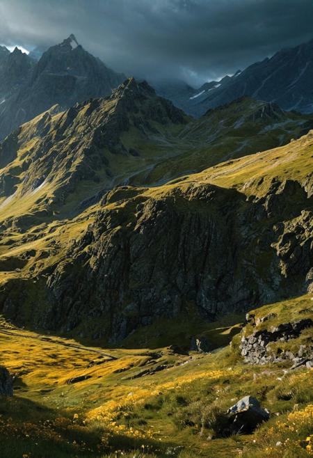 Completely The world of the Lord of the Rings, pure black, detailed, but the Lord of the Rings of life are rising, FastNegativeV2, ral-dissolve,  amazing quality, masterpiece, best quality, hyper detailed, ultra detailed, UHD, perfect anatomy,