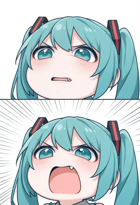 Angry Dog Noises | Chibi Meme Concept | IllustriousXL and NoobAI