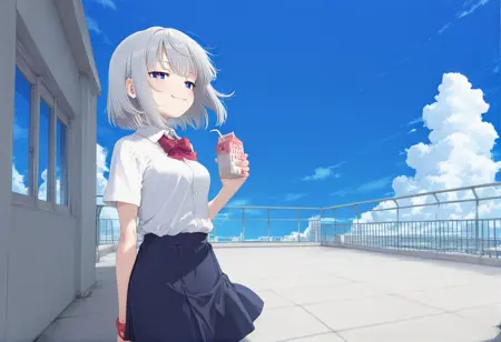 School Rooftop (学校の屋上) |IL・SDXL