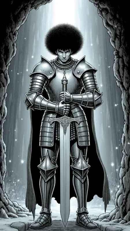Kentaro Miura's Manga style lora