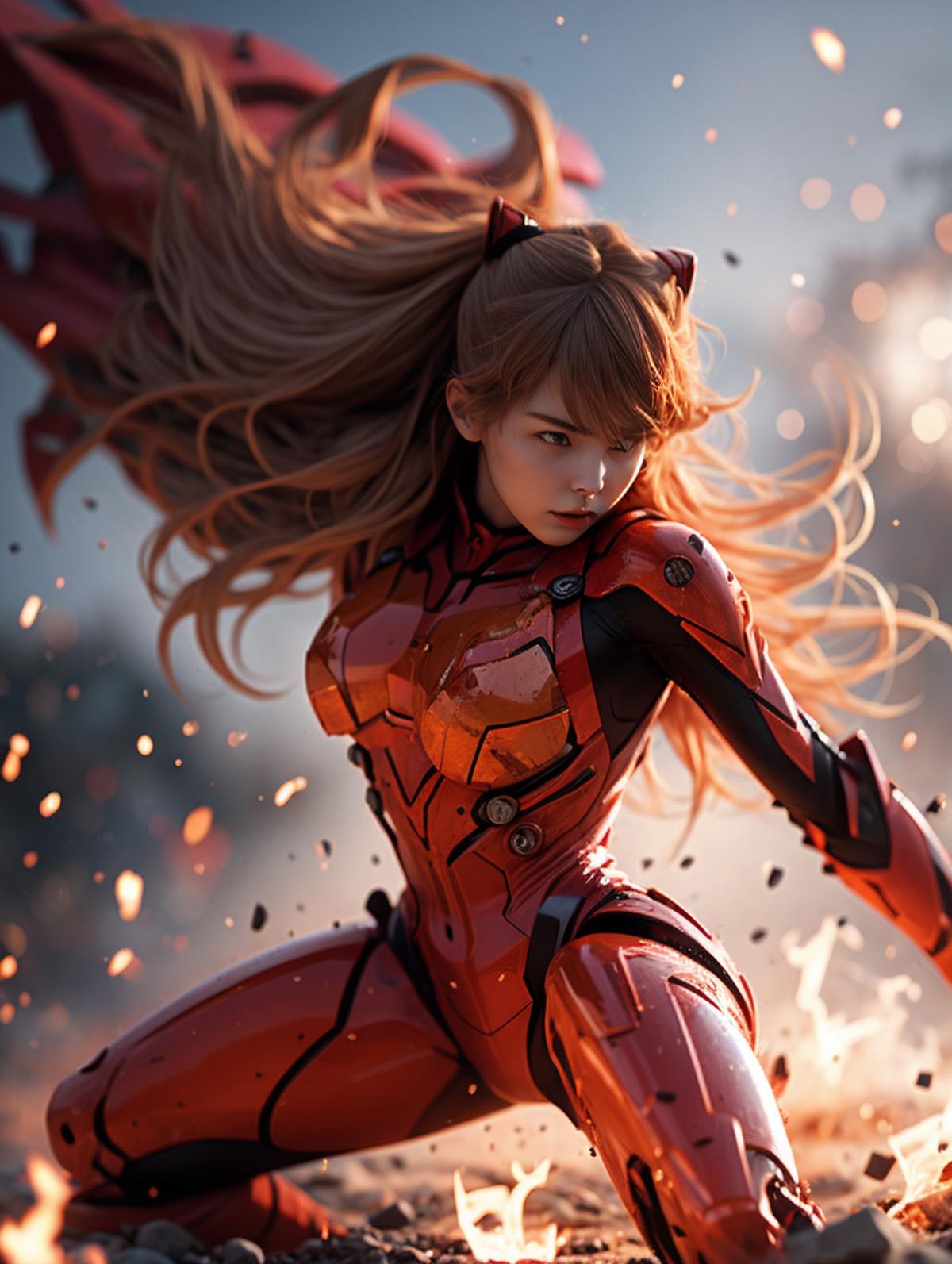 绪儿-明日香 Asuka Langley Soryu image by nuaion