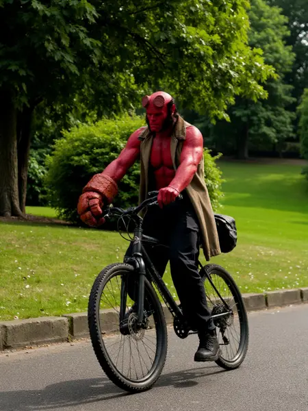 Hellboy - Flux1.D & SDXL