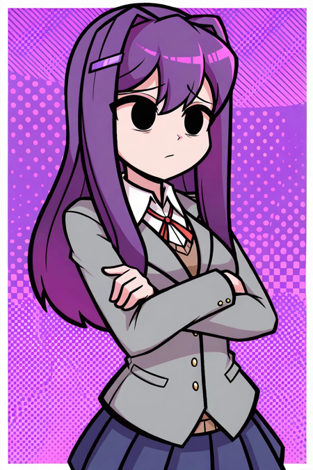 Yuri (Friday Night Funkin/FNF Doki Doki Takeover) v1.0