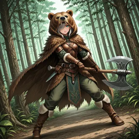 衣装キャラ Bear_Warrior [Bear_Warrior] クマ戦士ちゃん