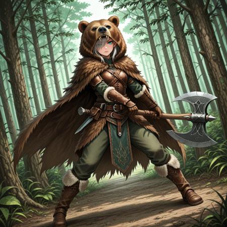 衣装キャラ Bear_Warrior [Bear_Warrior] クマ戦士ちゃん v1.0