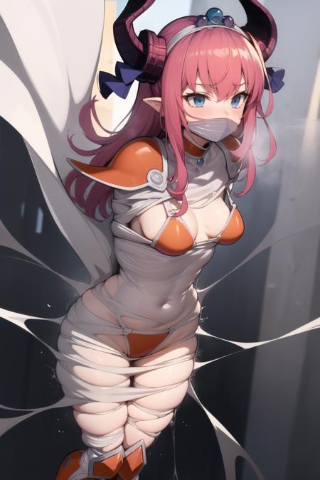 <lora:spider_web_v0.3:0.9>
1girl, (cocoon:1.2), bound, restrained, silk, spider web, 
<lora:elizabeth_bathory_armor_v1.1:1> elizabeth bathory, bikini armor,, masterpiece, best quality, highly detailed