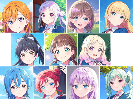 [Love Live!]Characters and Costumes(Nijigasaki, Liella, Hasunosora etc) Liella