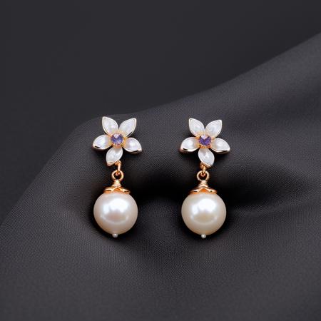 masterpiece, best quality, highres, simple background,
zzeh, pearl earrings, flower earrings, pearl \(gemstone\), smooth silk, 
 <lora:zzehv1-000009:1:lbw=INALL>