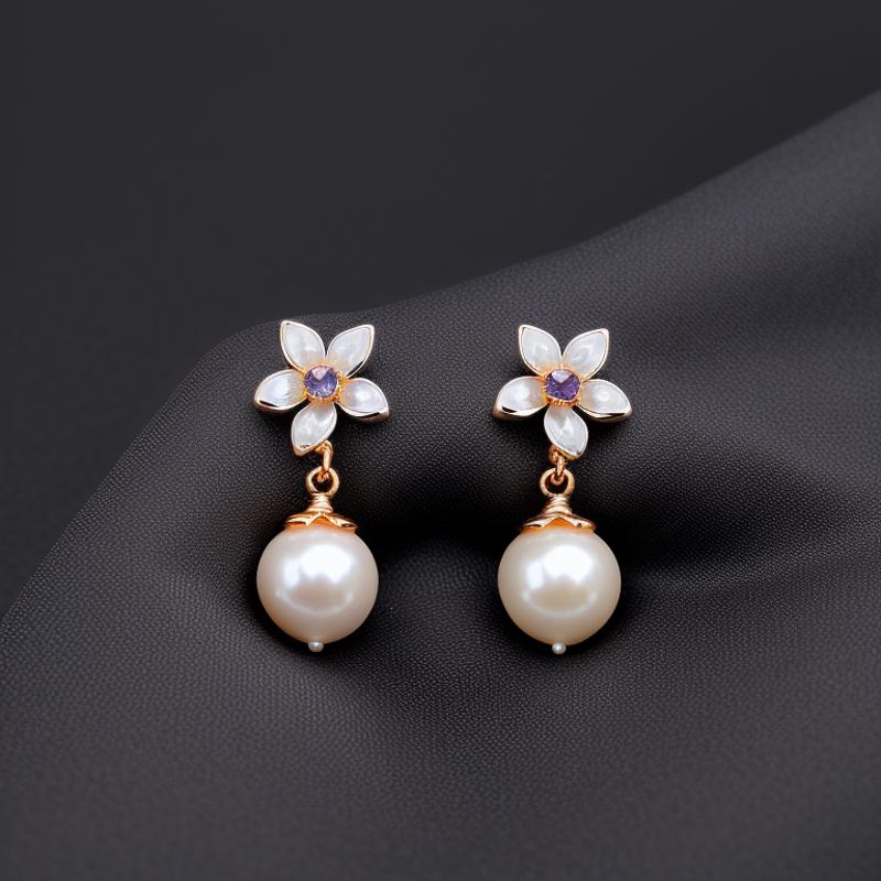 pearl earrings lora - 珍珠耳环 image by yyx0701364