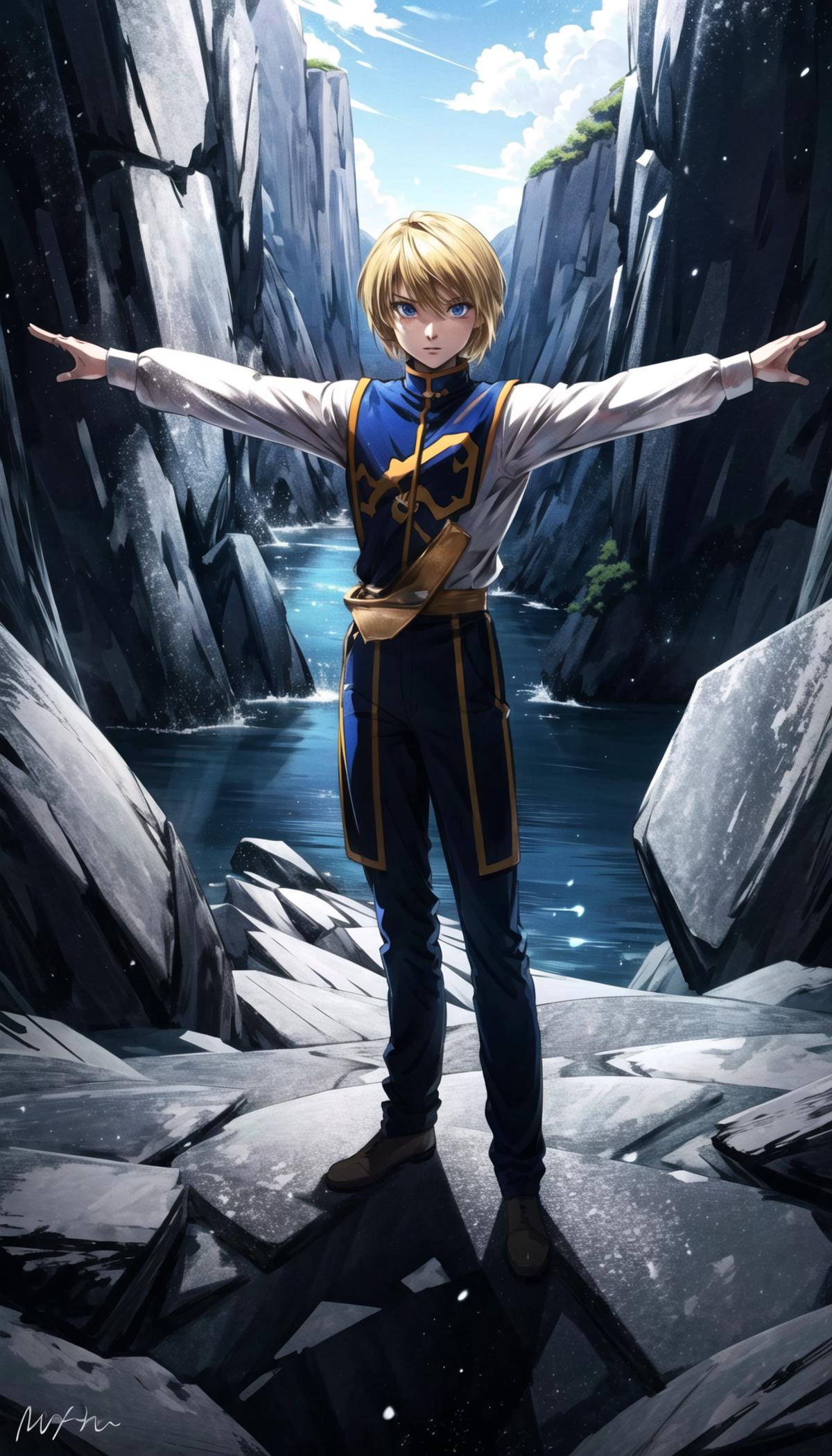 T Pose | 1MB Pose LoRA image by novelProphet