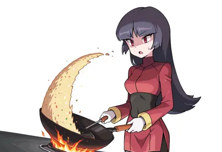 Cooking Fried Rice - Concept