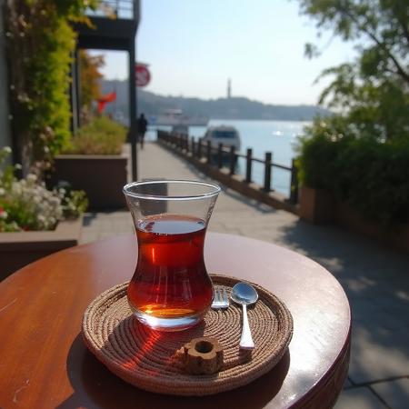 Turkish Tea Glass - ufubo.ai FLUX-V105