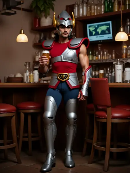 Seiya (Bronze original) - Saint Seiya - Flux1.D