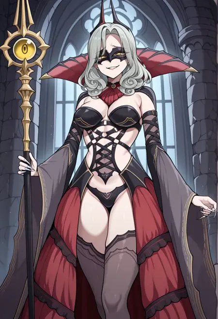 Carmilla (Fate Grand Order) XL [Pony + Illustrious]