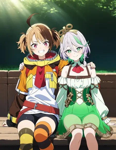 HoloJustice (Cecilia Immergreen, Raora Panthera, Elizabeth Rose Bloodflame, Gigi Murin) (Animagine)