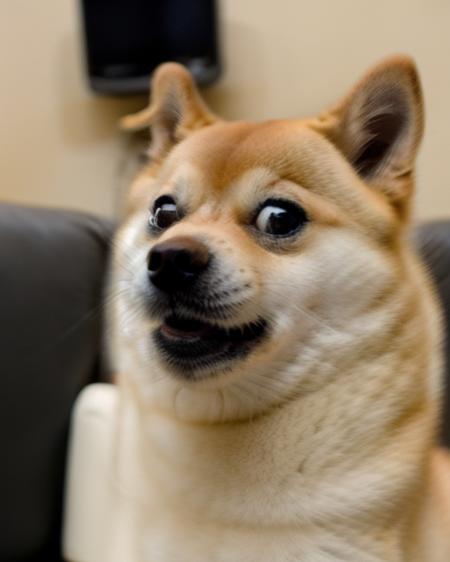 cinematic fisheye closeup of a shiba inu dog weirog  <lora:weirogs_del:.85>  <lora:Doge_mnty_merge60_30:1>