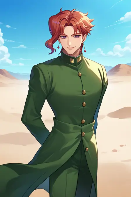 Kakyoin Noriaki 花京院典明 | JoJo's Bizarre Adventure: Stardust Crusaders [Pony XL]