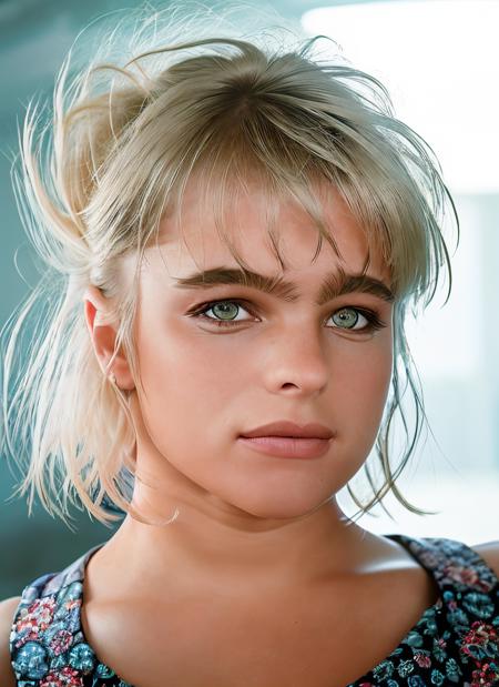 portrait of skswoman, amused , wearing embroidered , with ash blonde Side-swept bangs , background prison epic (photo, studio lighting, hard light, sony a7, 50 mm, matte skin, pores, colors, hyperdetailed, hyperrealistic), <lyco:Erika Eleniak:1.3>