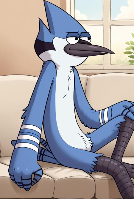 Mordecai (Regular Show) for PonyXl V1