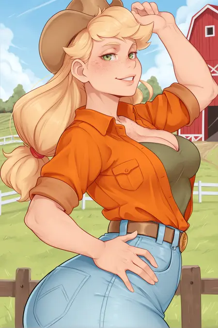 Applejack (Sundown style) - My Little Pony: Friendship is Magic - Illustirous