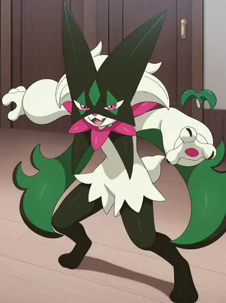 Meowscarada (Anime Version) Illustrious