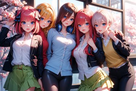 Only4u The Quintessential Quintuplets - All 5 sisters together in one picture Lora v1.0