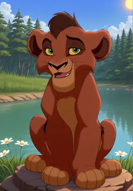 Young Kovu - The Lion King