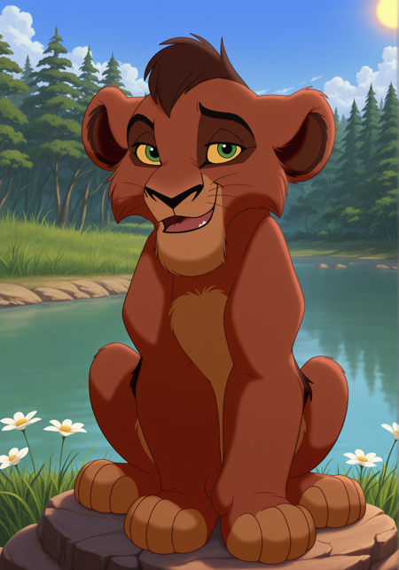 Young Kovu - The Lion King Illustrious