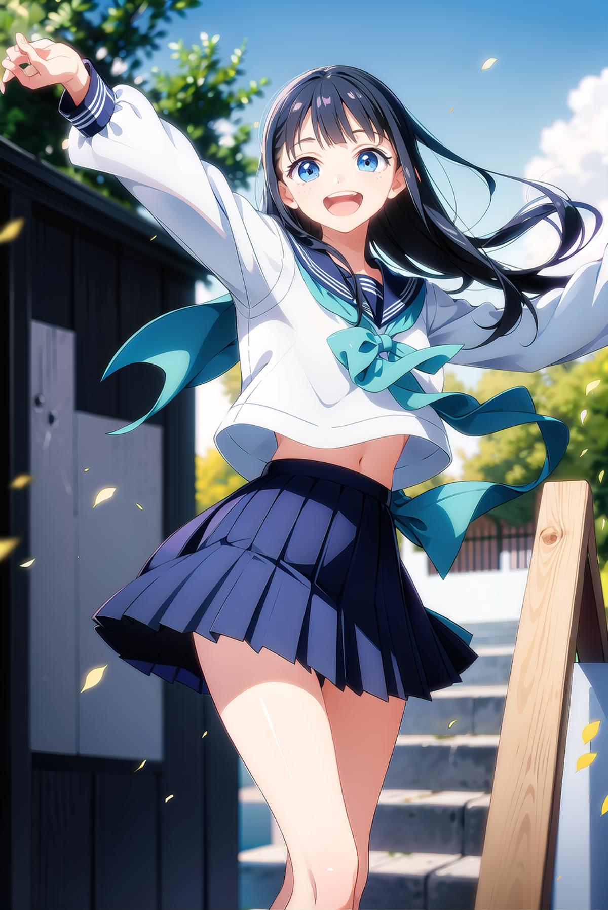 Akebi-chan | 1mb - Akebi's Sailor Uniform | 明日ちゃんのセーラー服 