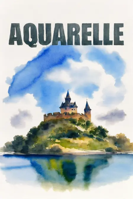 Aquarelle (watercolor painting)