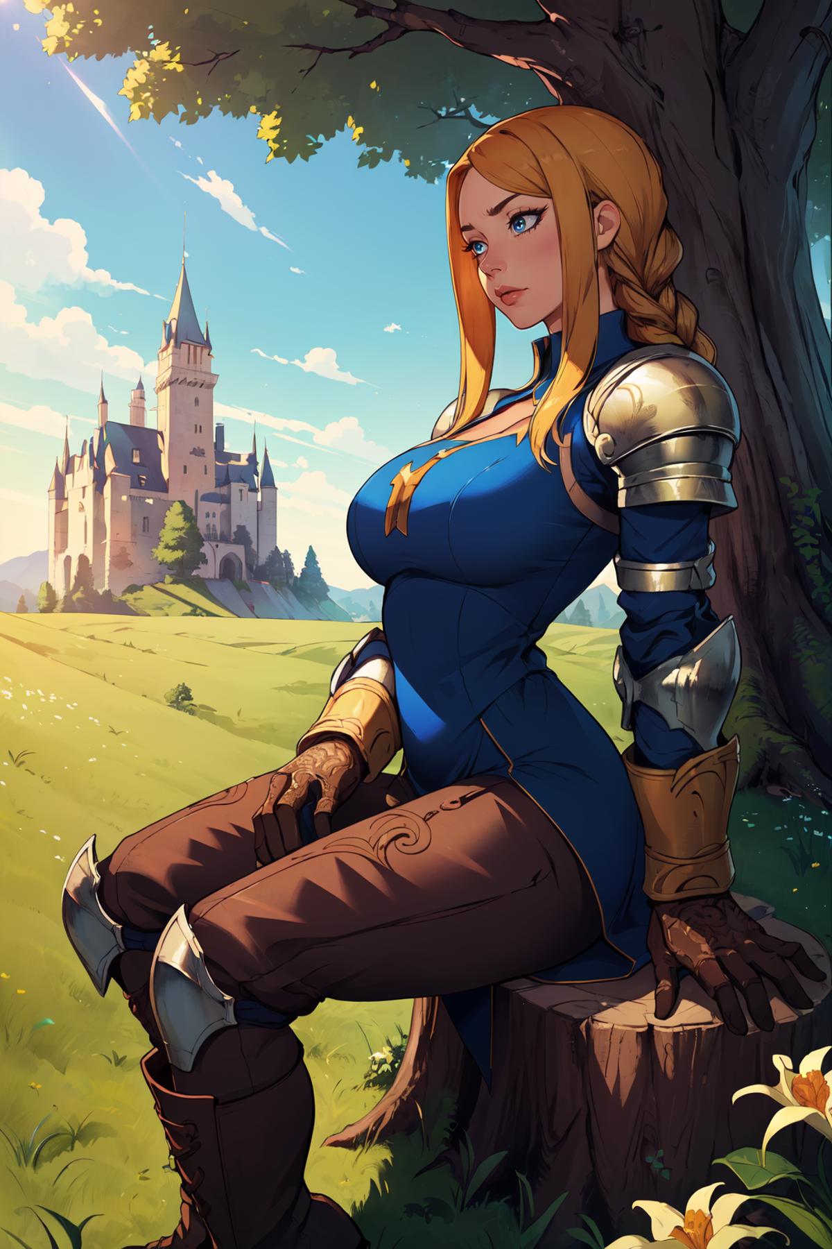 Agrias Oaks (Final Fantasy Tactics) LoRA image by mfcg