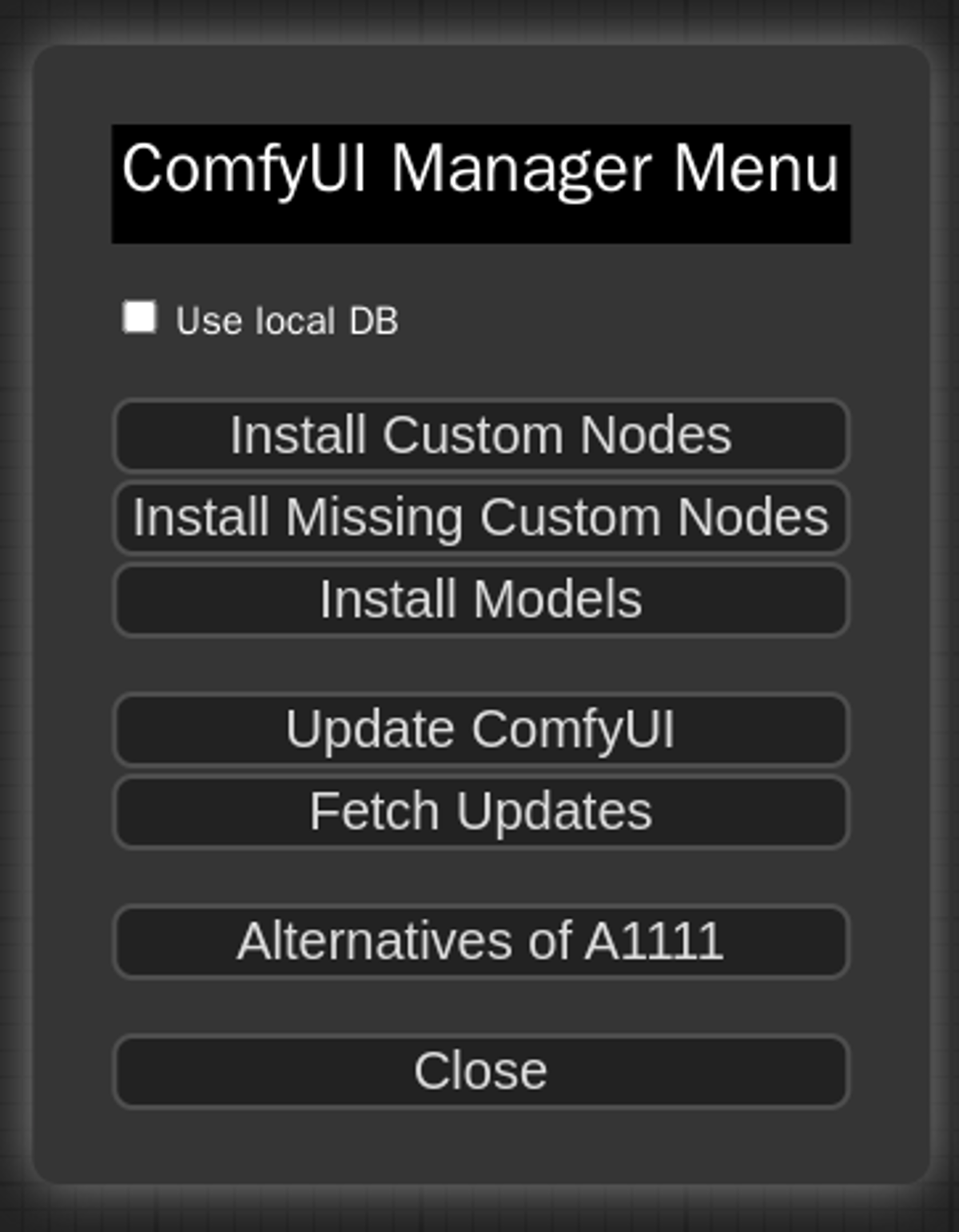 ComfyUI Manager - V0.12 | Other Other | Civitai