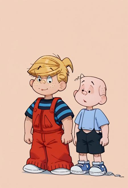 Dennis the Menace Characters - Dennis Mitchell and Joey MacDonald Dennis and Joey