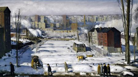 George Bellows American Realism oil on canvas 1900