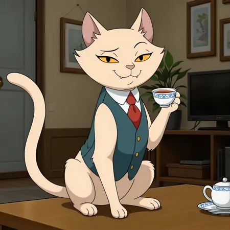 Samantha The Cat - Infinity Train - NoobAI
