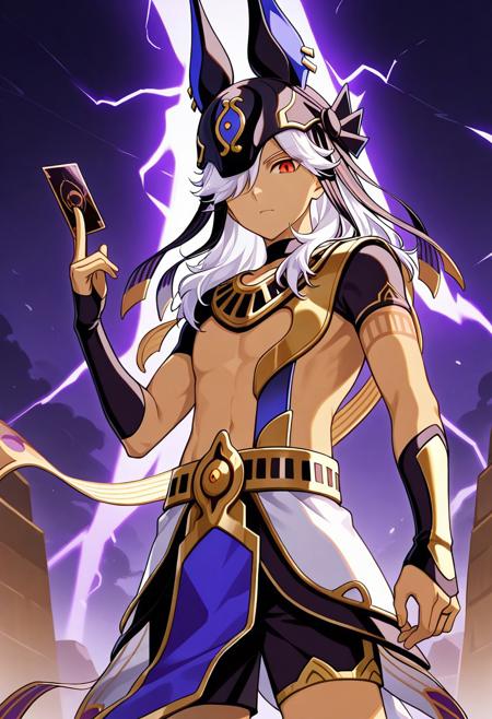 Cyno - Genshin Impact (Commission) - Pony + Illustrious Illustrious - 1.0