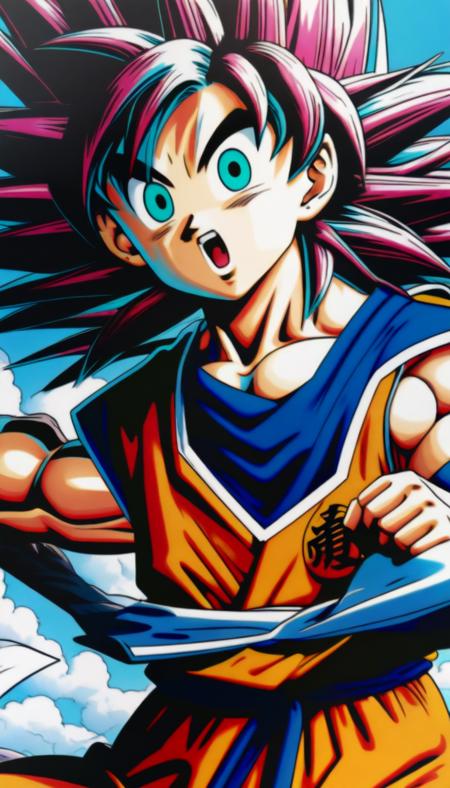 (Gorgeous Photo:1.3) of (Ultra detailed:1.3),(girl), dragon ball, by Akira Toriyama