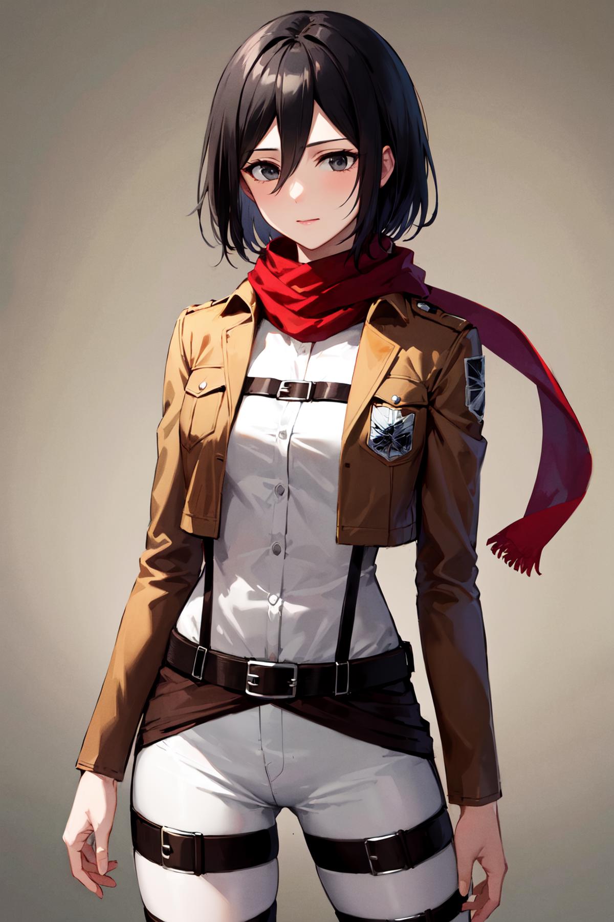 Mikasa Ackerman ミカサ・アッカーマン / Shingeki no Kyojin image by h_madoka