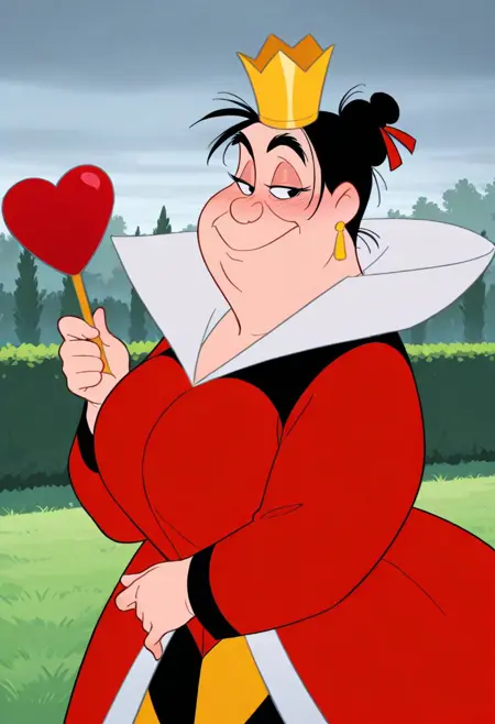 [Pony/Illu] Queen of Hearts (Alice in Wonderland 1951)
