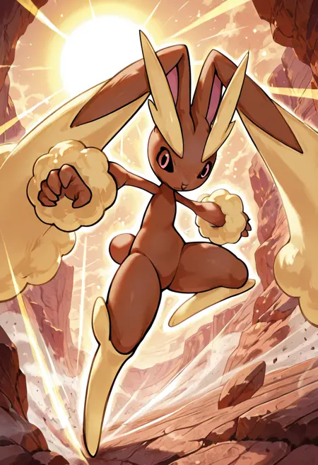 Lopunny: Bunny Girl Pokemon | ミミロップ (Pokedex #0428) [Illustrious]