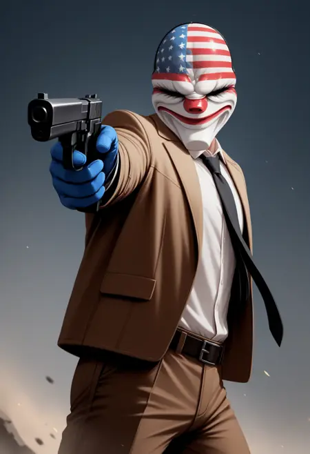 Dallas | PAYDAY | [IllustriousXL]