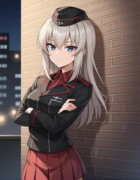 [Request] Erika Itsumi (Girls und Panzer) / SDXL Pony Diffusion