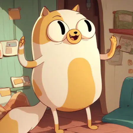 Cake The Cat (Adventure Time | Fionna and Cake)