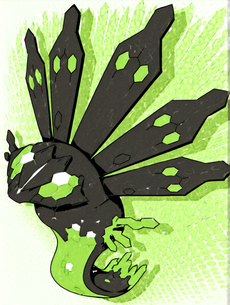 Pokémon - #718 Zygarde - Illustrious 50% Forme (v1)