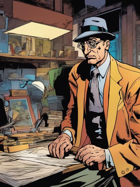 Will Eisner Style SD XL